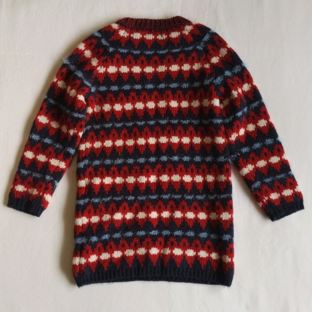 joe fresh chunky patterned knit sweater dress 18-24 months baby toddler girls - Picture 5 of 5